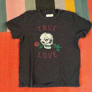 Imogene and Willie “True Love” Medium Black T Shirt